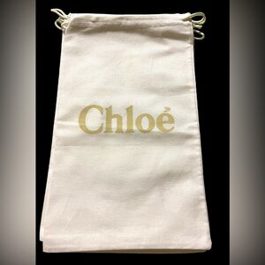 Chloe White Dust Bag (8.5 by 14 inches)